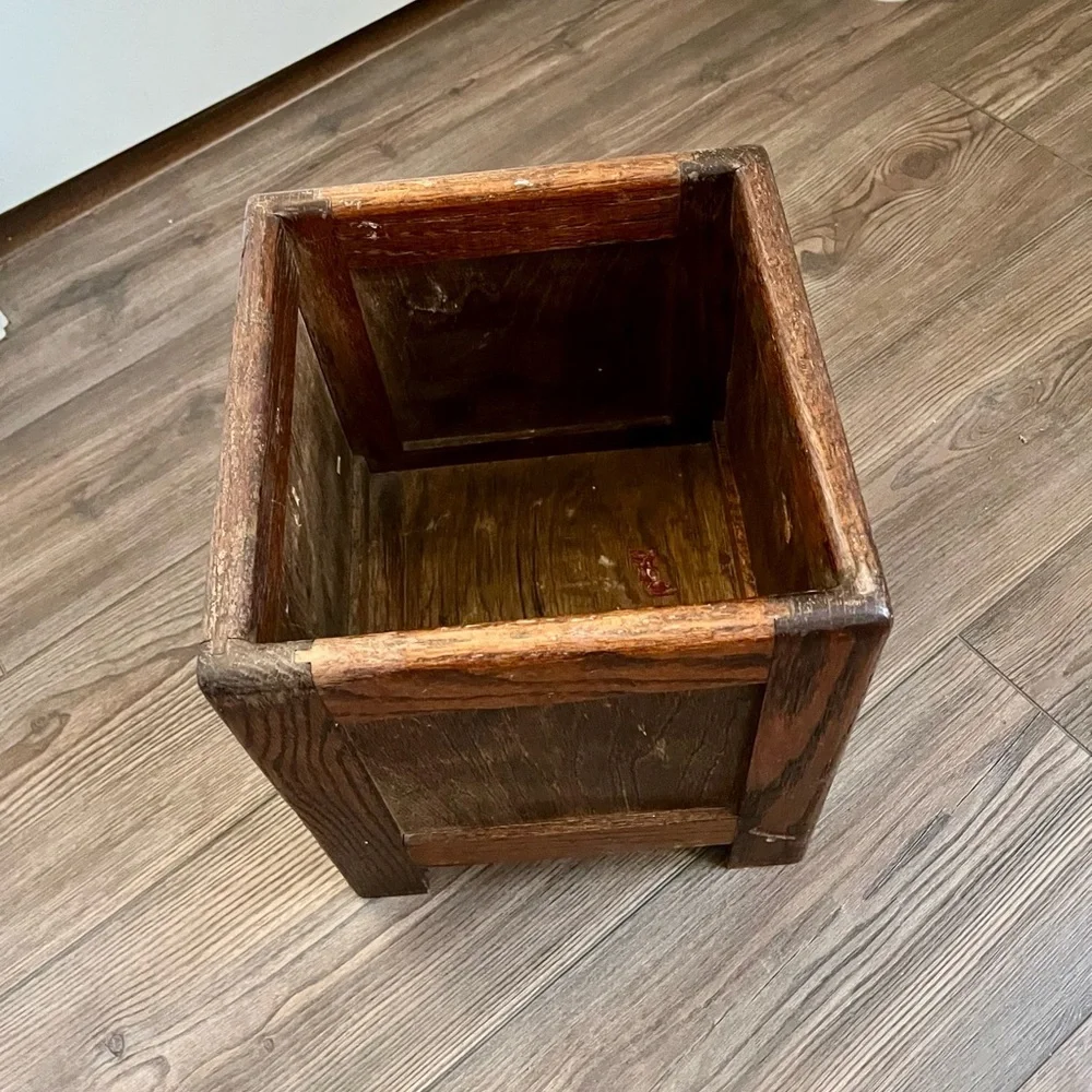 Wooden Square Planter Box